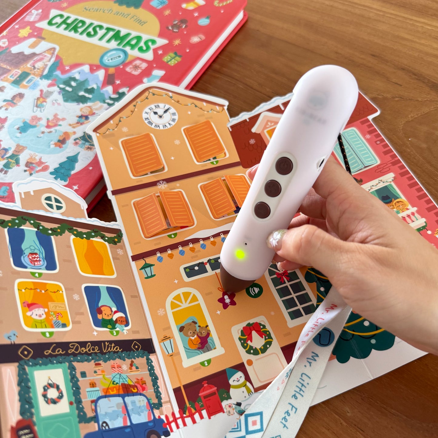 Search and Find CHRISTMAS 聖誕找一找點讀遊戲書