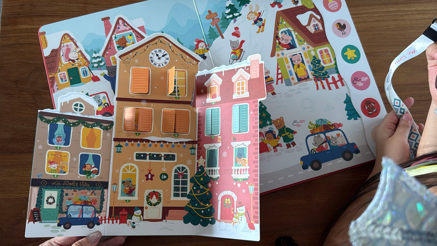 Search and Find CHRISTMAS 聖誕找一找點讀遊戲書