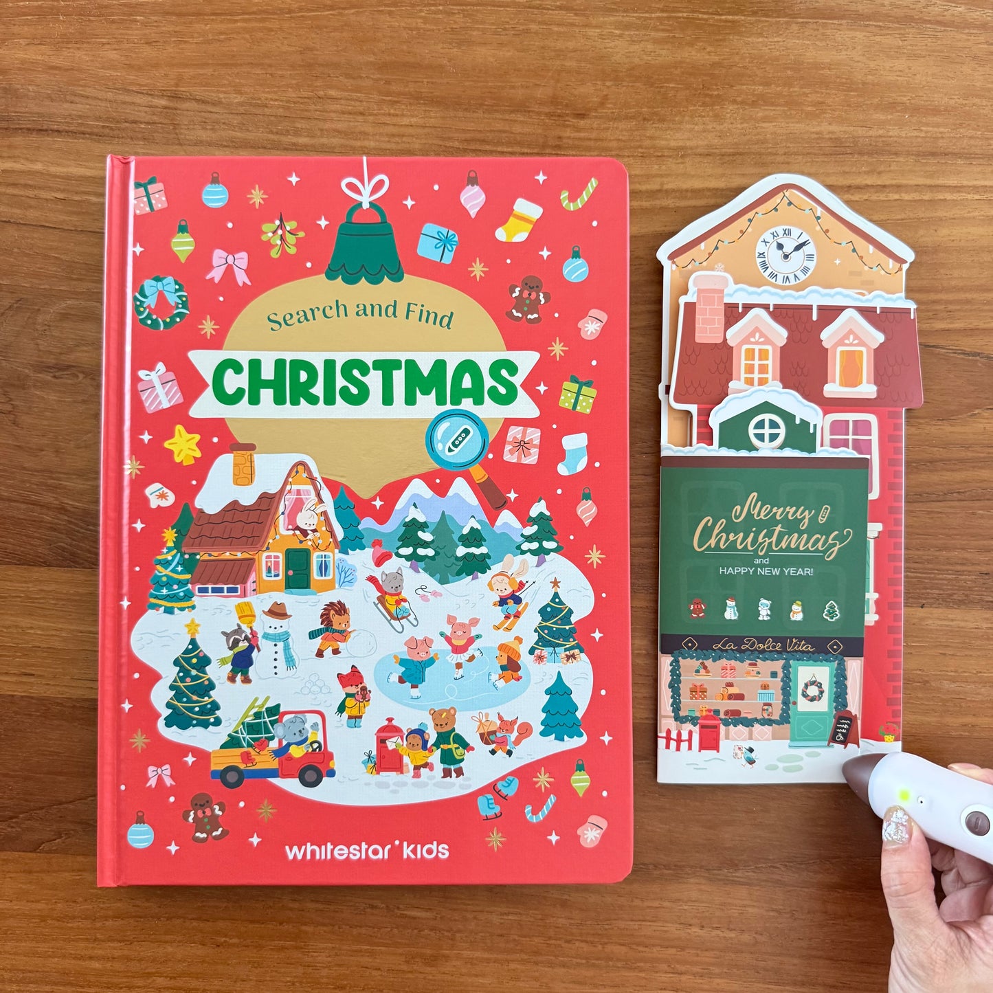 Search and Find CHRISTMAS 聖誕找一找點讀遊戲書