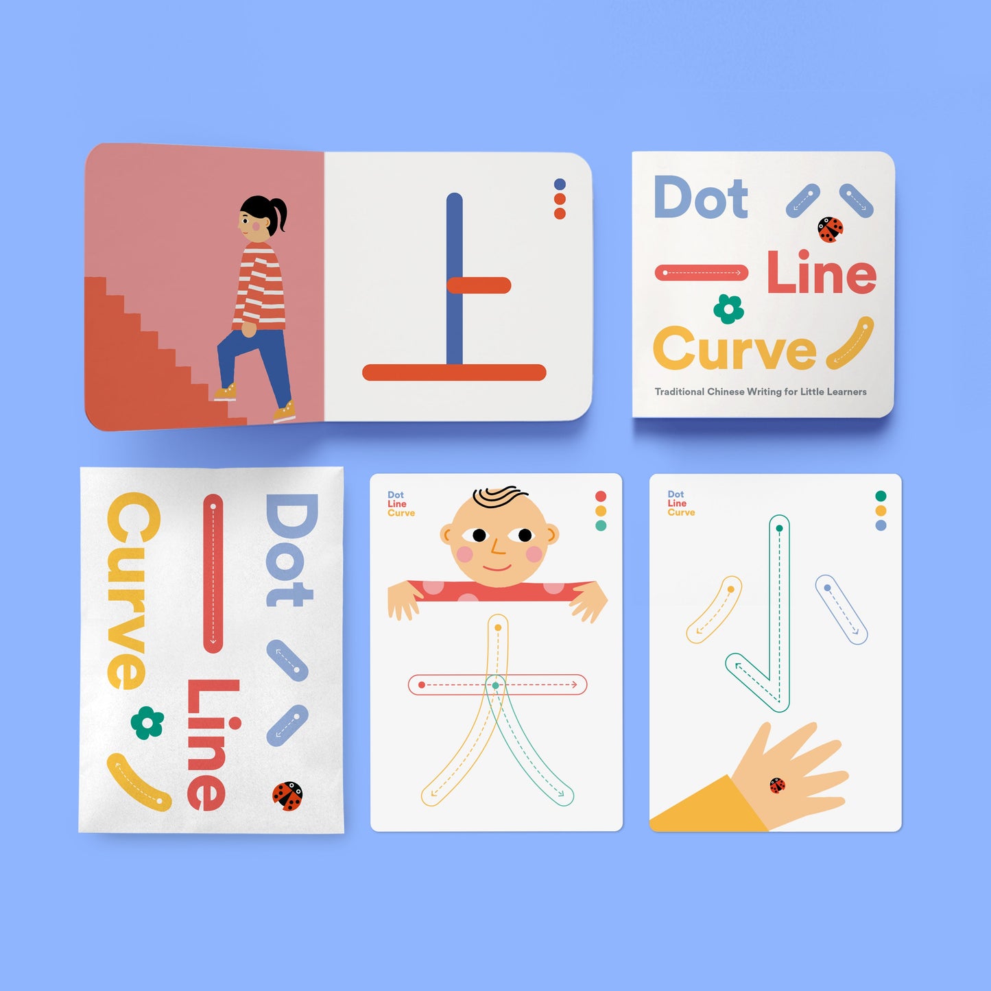 觸感中文寫字組合第一輯 + 第二輯 （The Little Learner Bundle + The Little Reader Bundle）