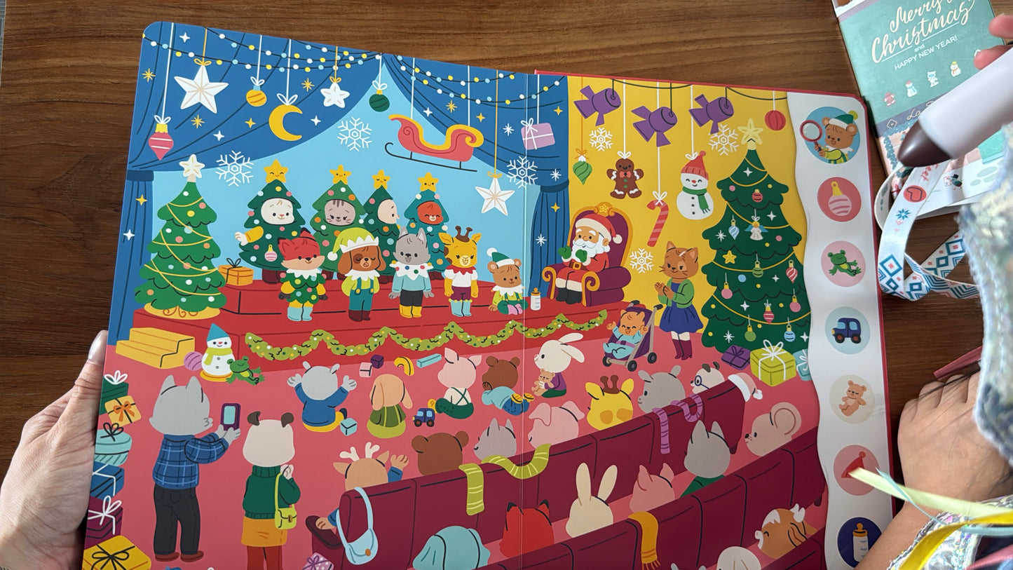 Search and Find CHRISTMAS 聖誕找一找點讀遊戲書