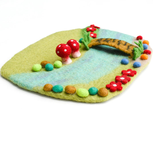 Fairy River and Bridge Mat Playscape 場景遊戲地墊