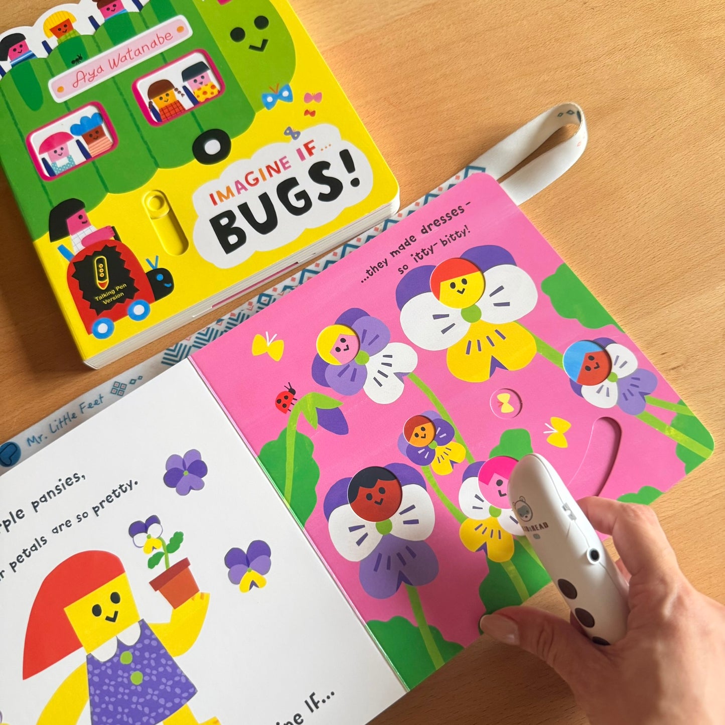 IMAGINE IF 想像力點讀互動操作書 (Flowers! / Bugs!)