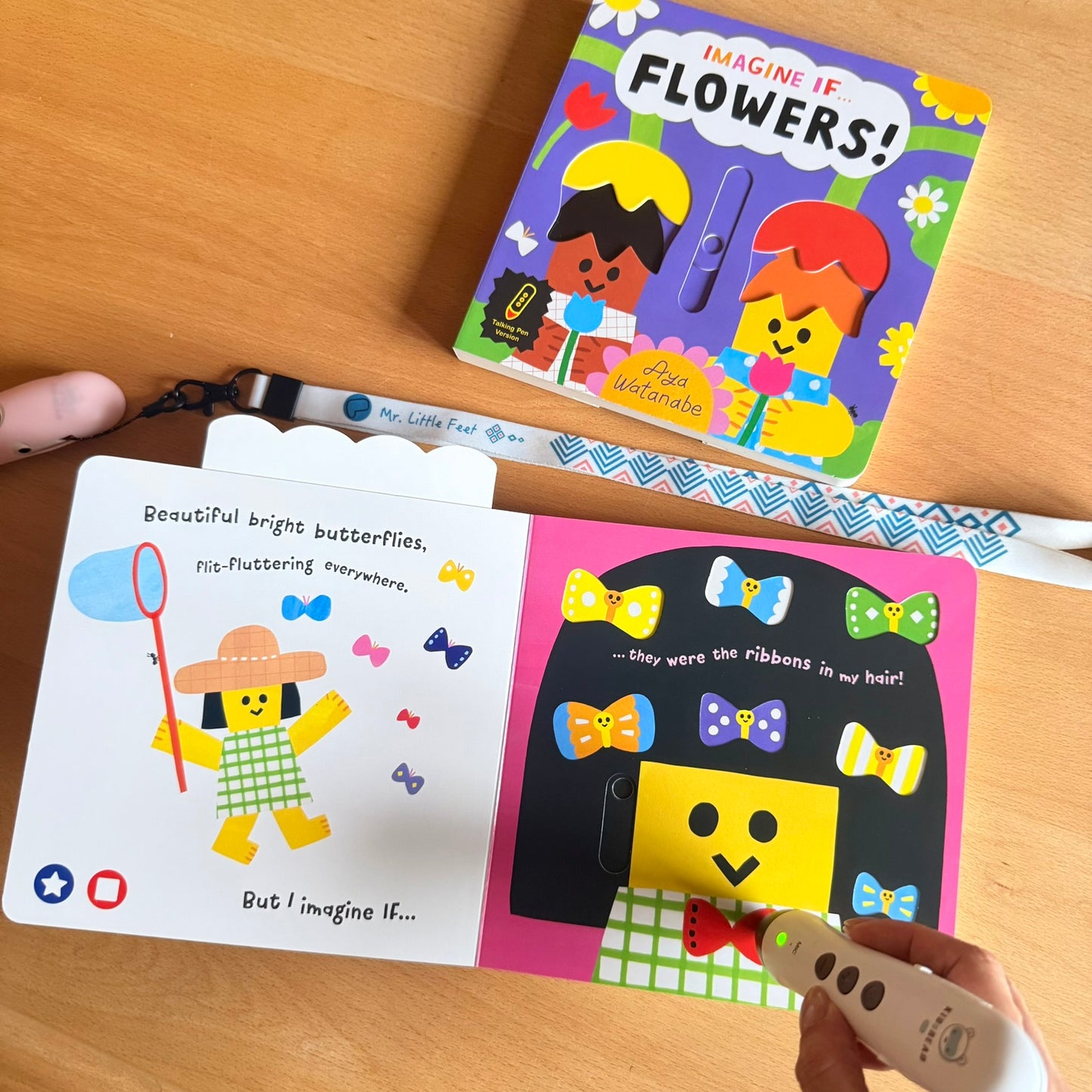 IMAGINE IF 想像力點讀互動操作書 (Flowers! / Bugs!)