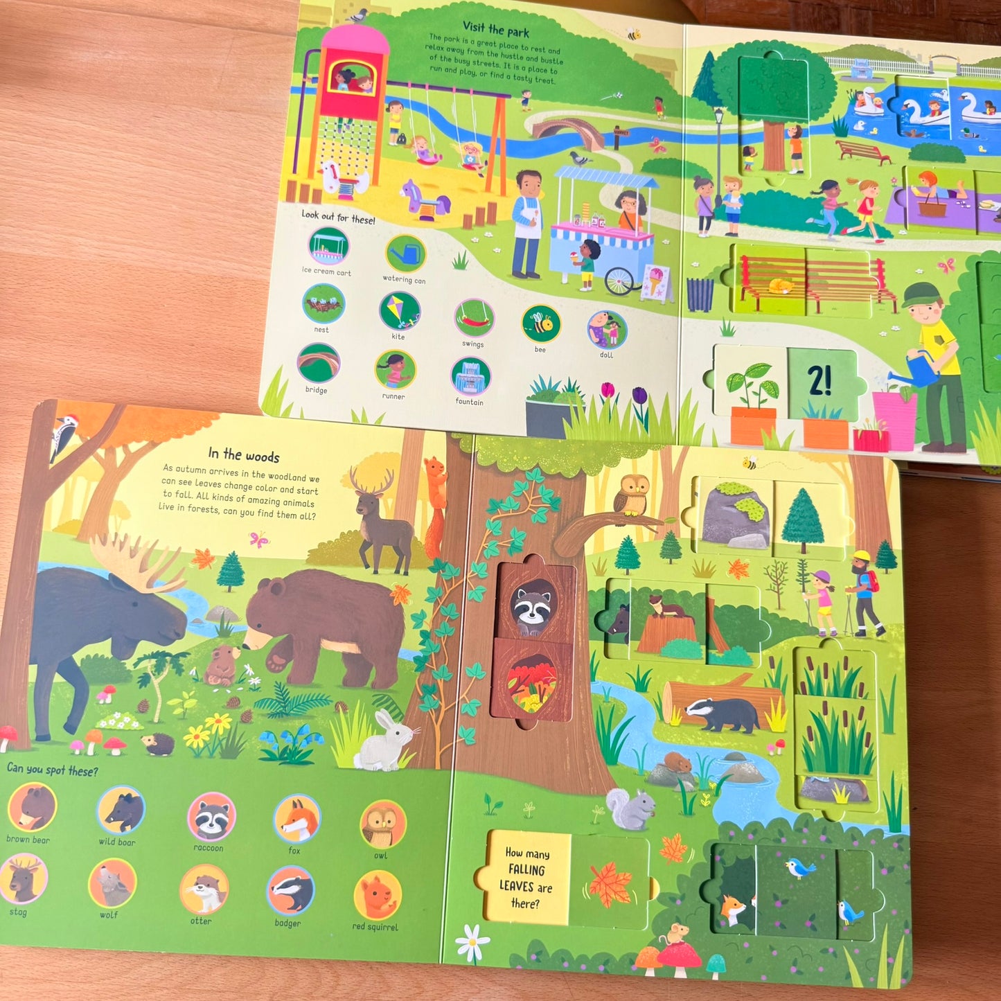 Look, find & slide! 躲貓貓滑塊遊戲書