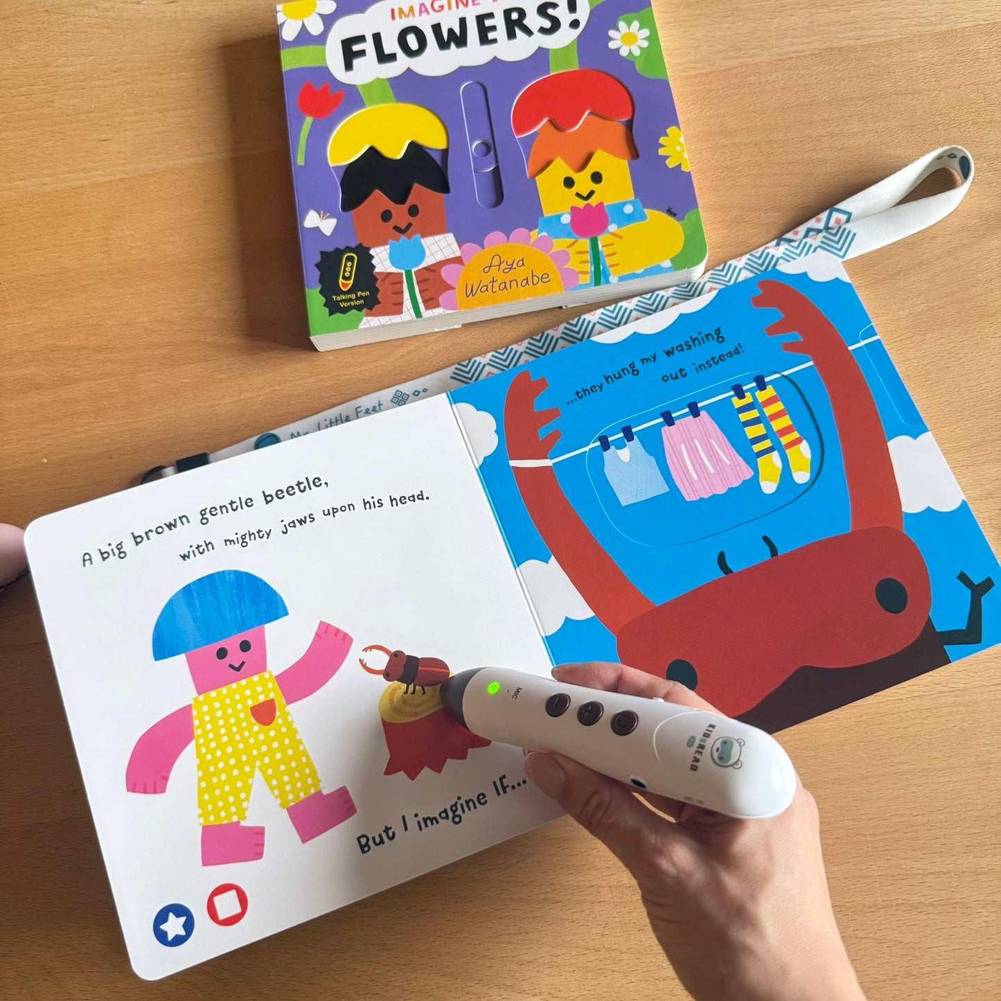 IMAGINE IF 想像力點讀互動操作書 (Flowers! / Bugs!)