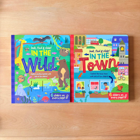 Look, find & slide! 躲貓貓滑塊遊戲書