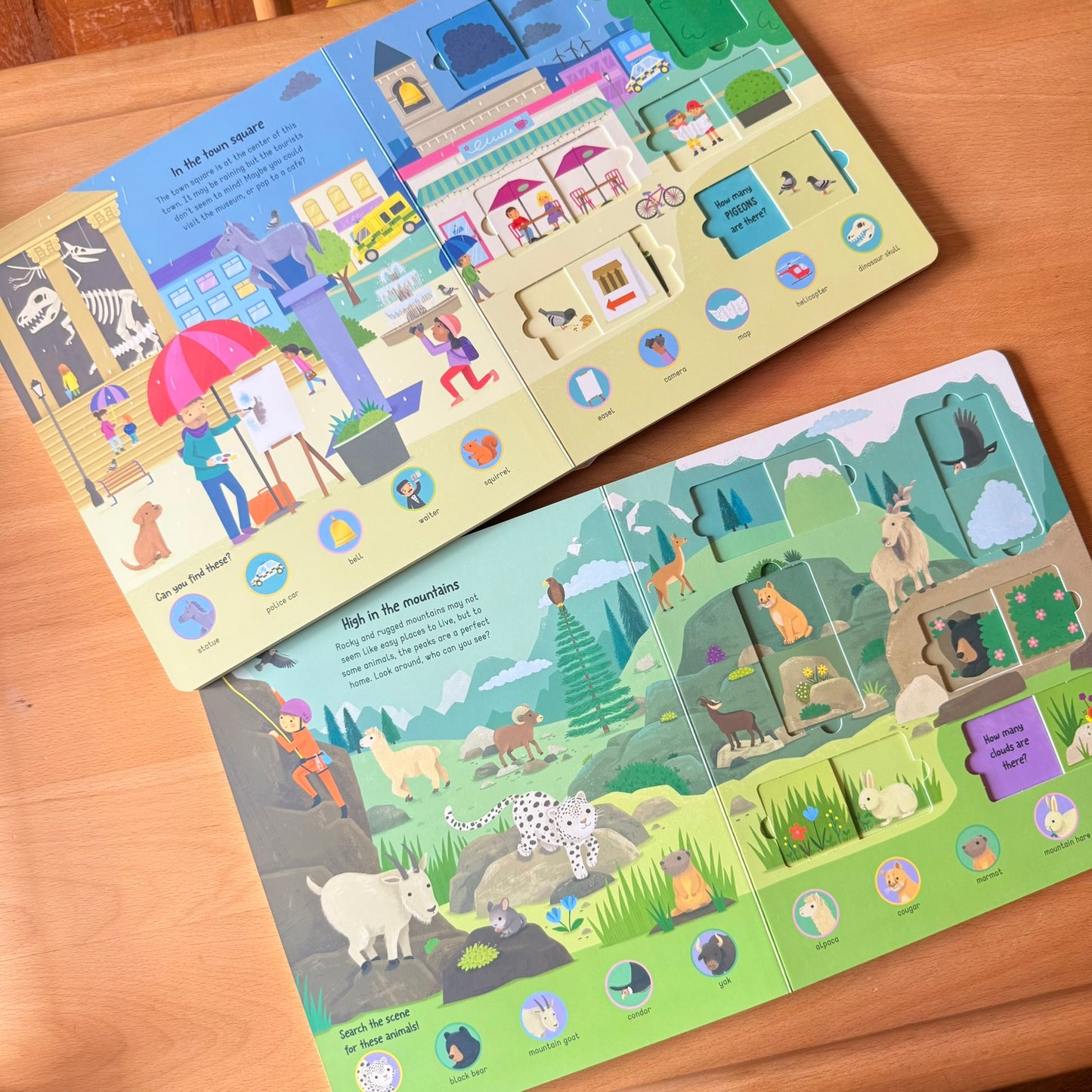 Look, find & slide! 躲貓貓滑塊遊戲書