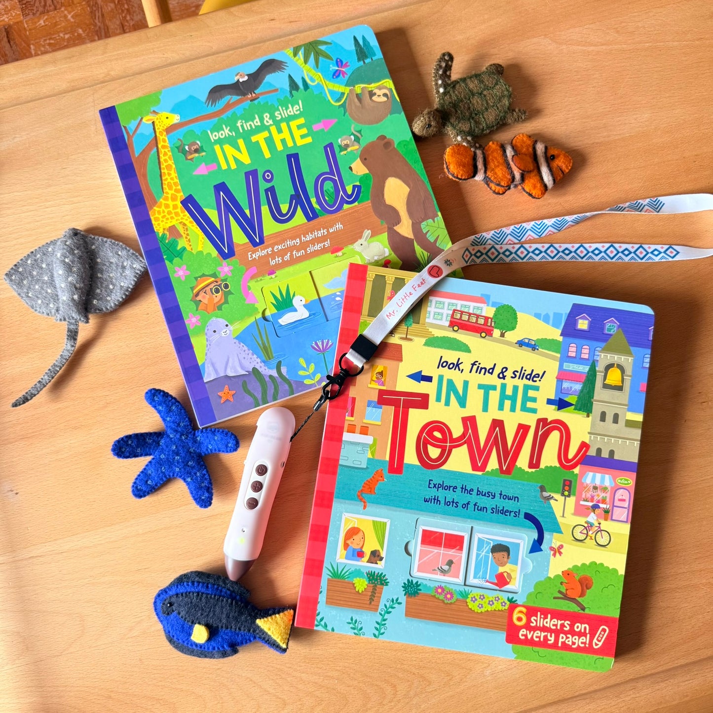 Look, find & slide! 躲貓貓滑塊遊戲書