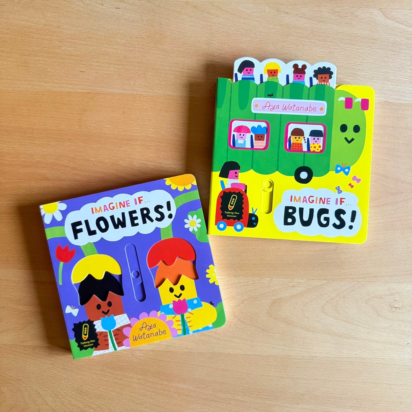 IMAGINE IF 想像力點讀互動操作書 (Flowers! / Bugs!)