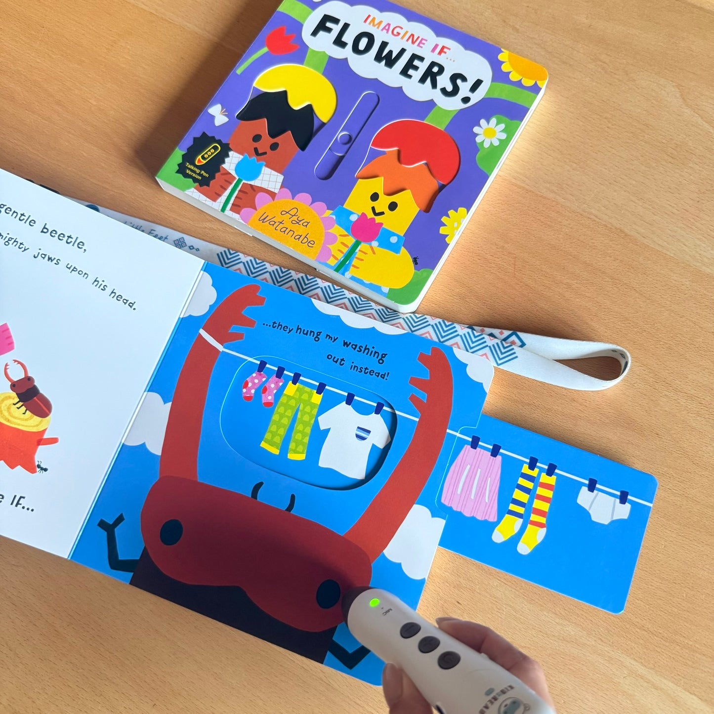 IMAGINE IF 想像力點讀互動操作書 (Flowers! / Bugs!)