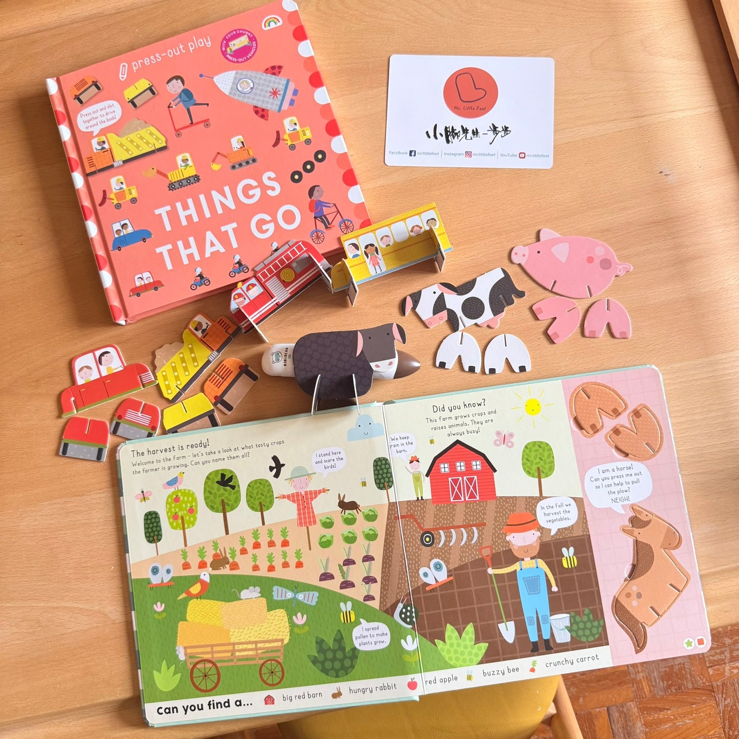 幼兒基礎認知英文套組
