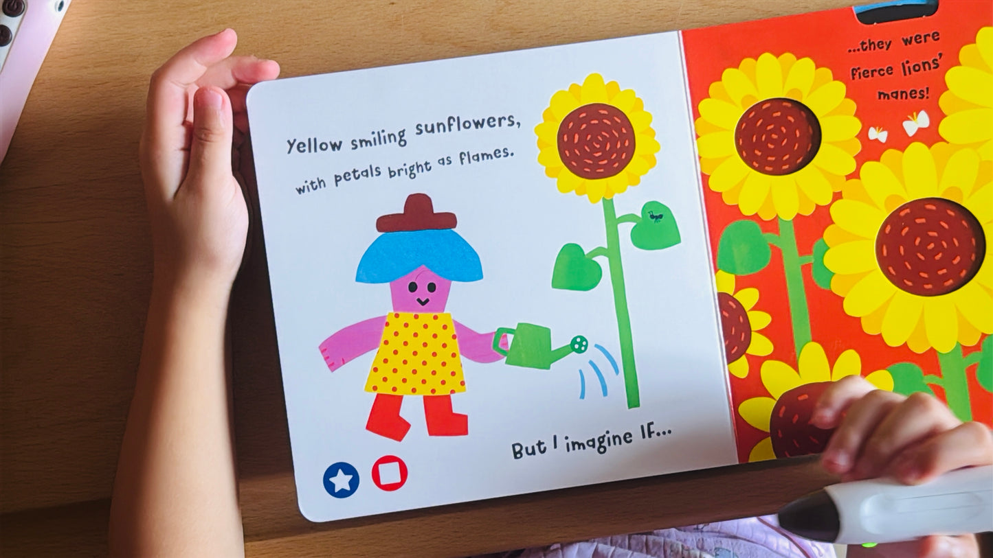 IMAGINE IF 想像力點讀互動操作書 (Flowers! / Bugs!)