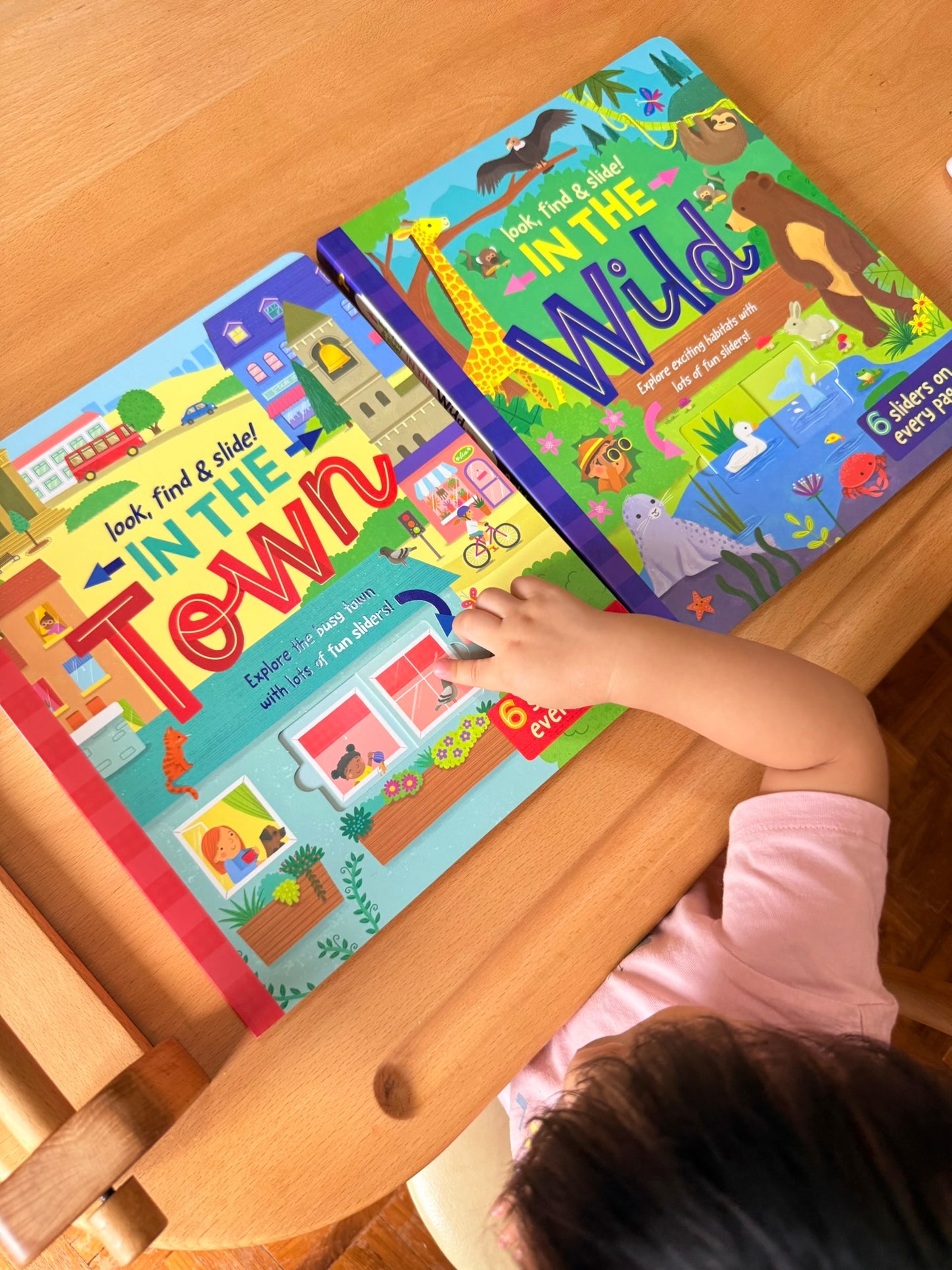 Look, find & slide! 躲貓貓滑塊遊戲書