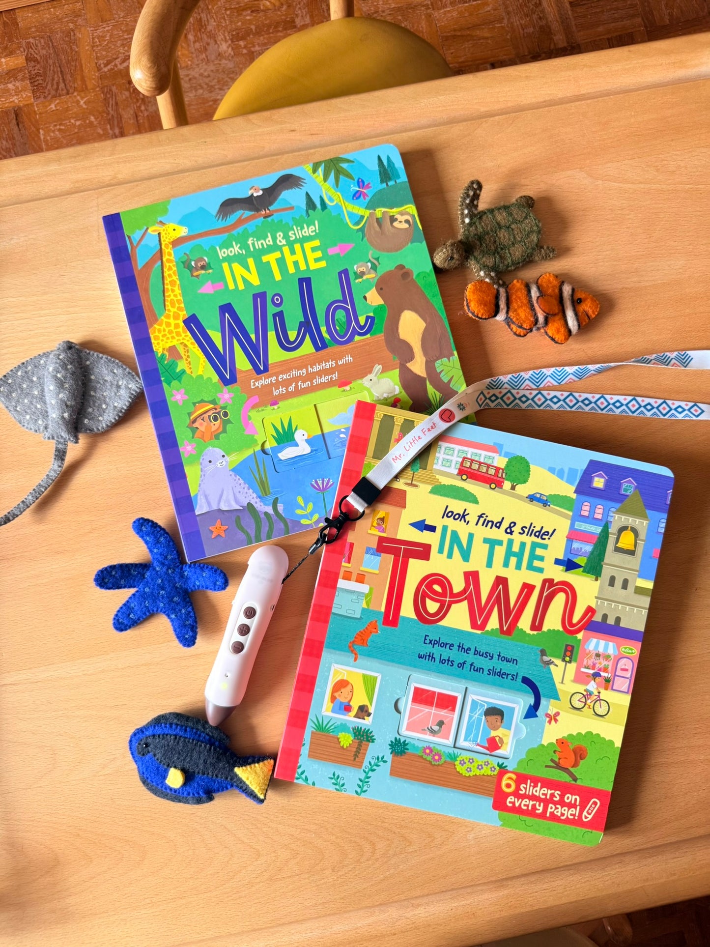 Look, find & slide! 躲貓貓滑塊遊戲書