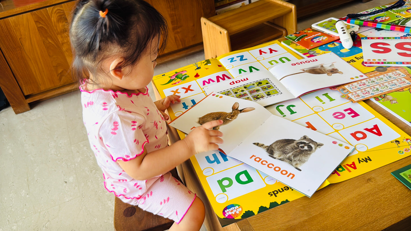 幼兒新手聽學英文套組