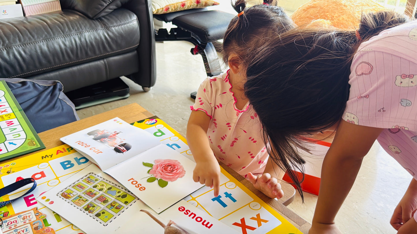 幼兒新手聽學英文套組