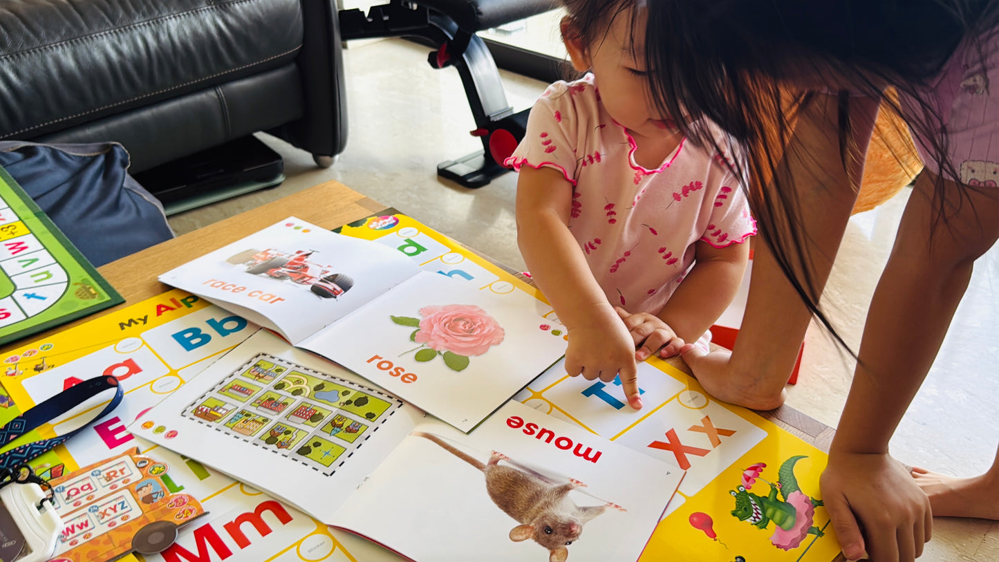 幼兒新手聽學英文套組