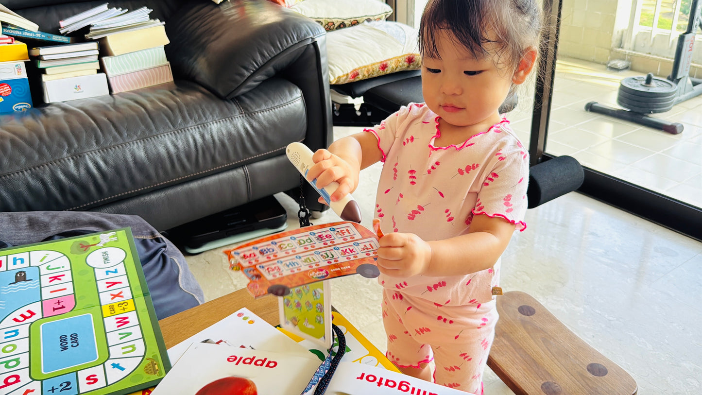 幼兒新手聽學英文套組