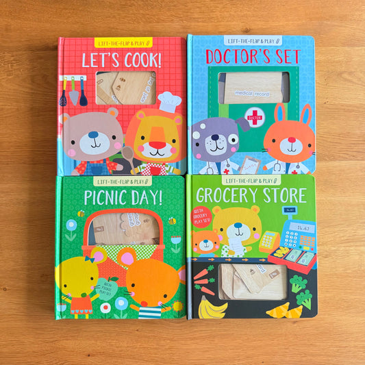 幼兒英文角色扮演遊戲點讀套組