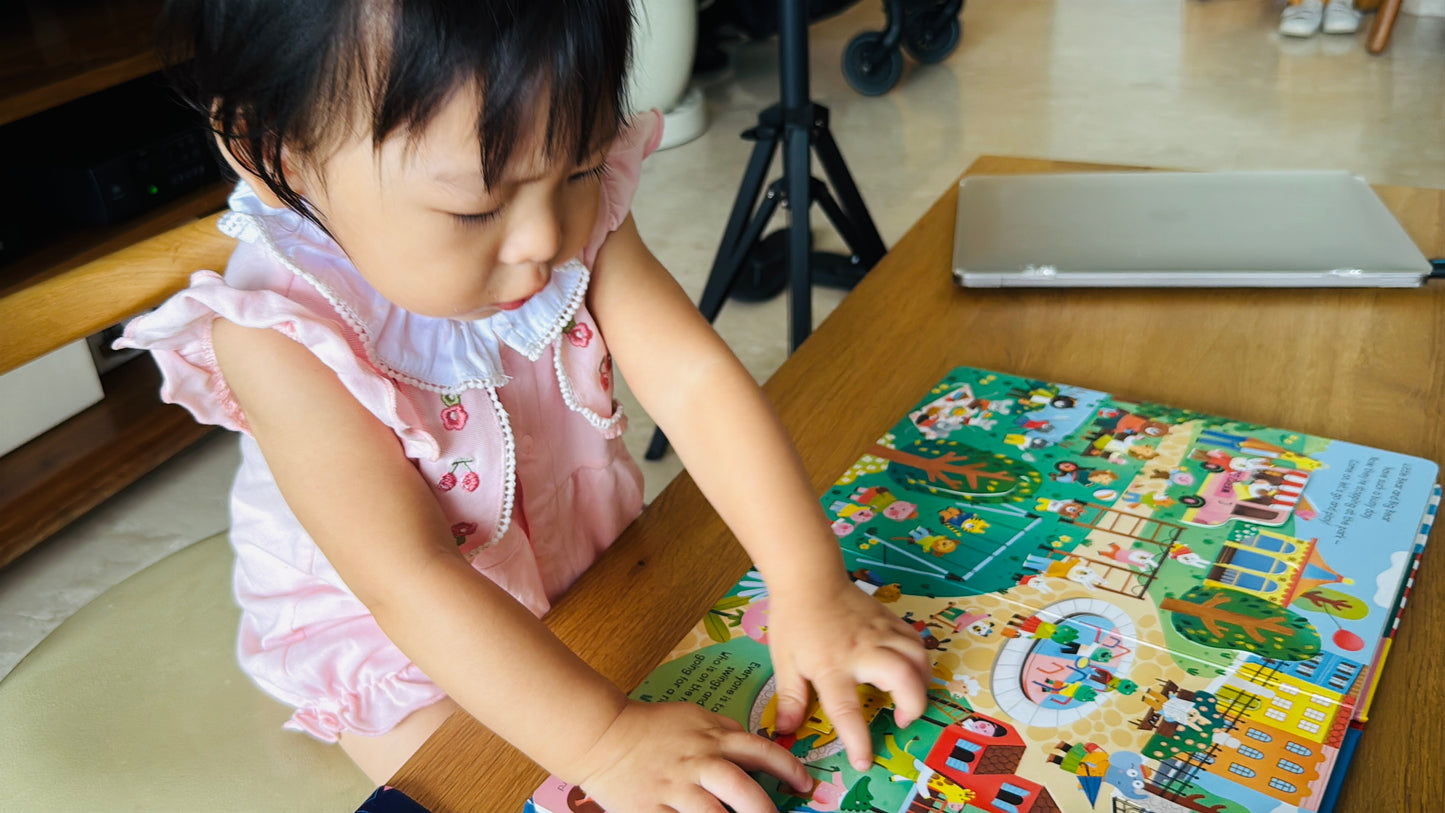 BUSY DAY 找找遊戲翻翻書