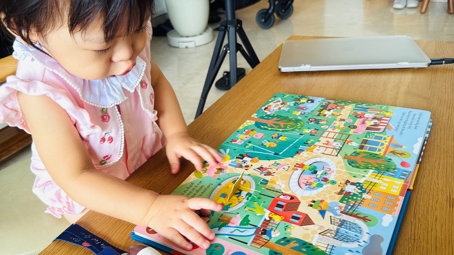 BUSY DAY 找找遊戲翻翻書