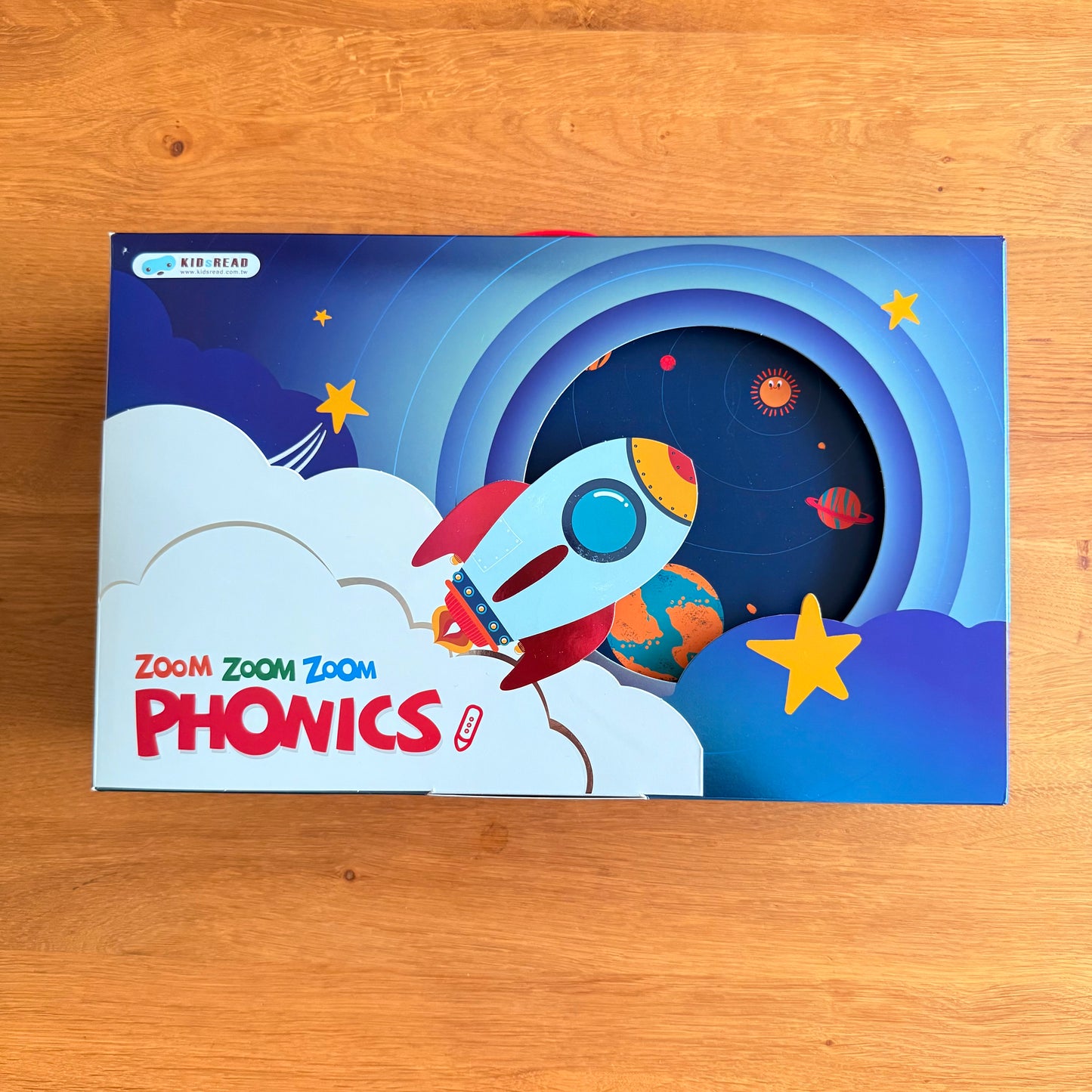 (限量) ZOOM ZOOM ZOOM PHONICS CVC 自然拼音火箭點讀學具