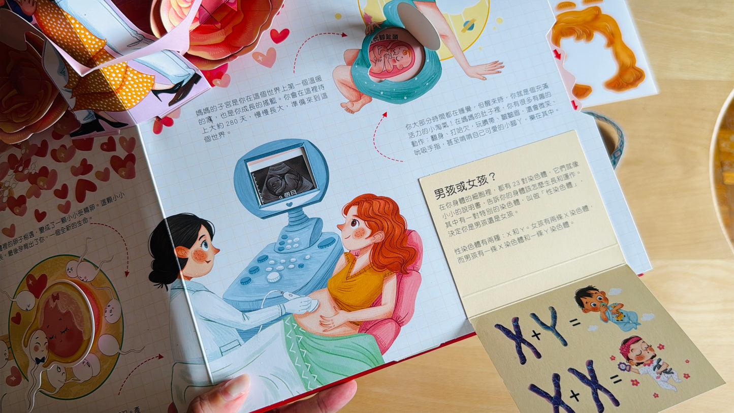 (限量送公仔) 我和我的身體 互動立體翻翻書【小腳先生獨家送廣東話點讀貼紙#19】