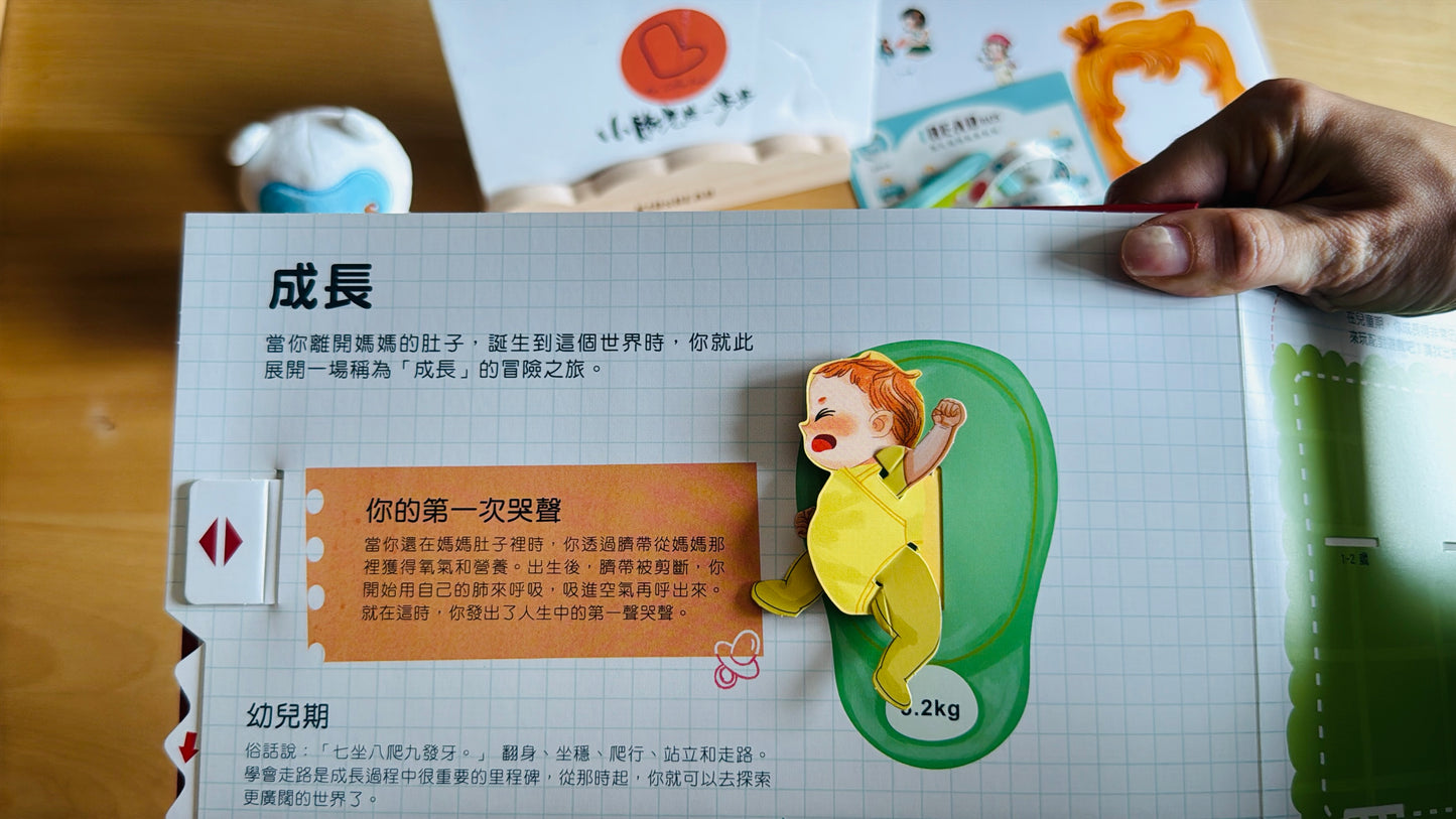 (限量送公仔) 我和我的身體 互動立體翻翻書【小腳先生獨家送廣東話點讀貼紙#19】