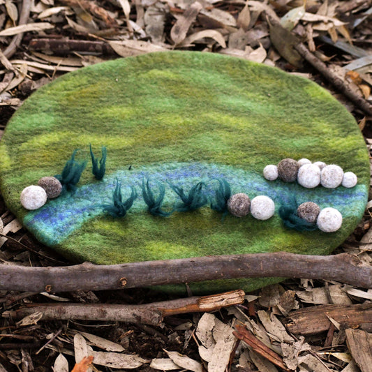 River Round Play Mat Playscape 場景遊戲地墊