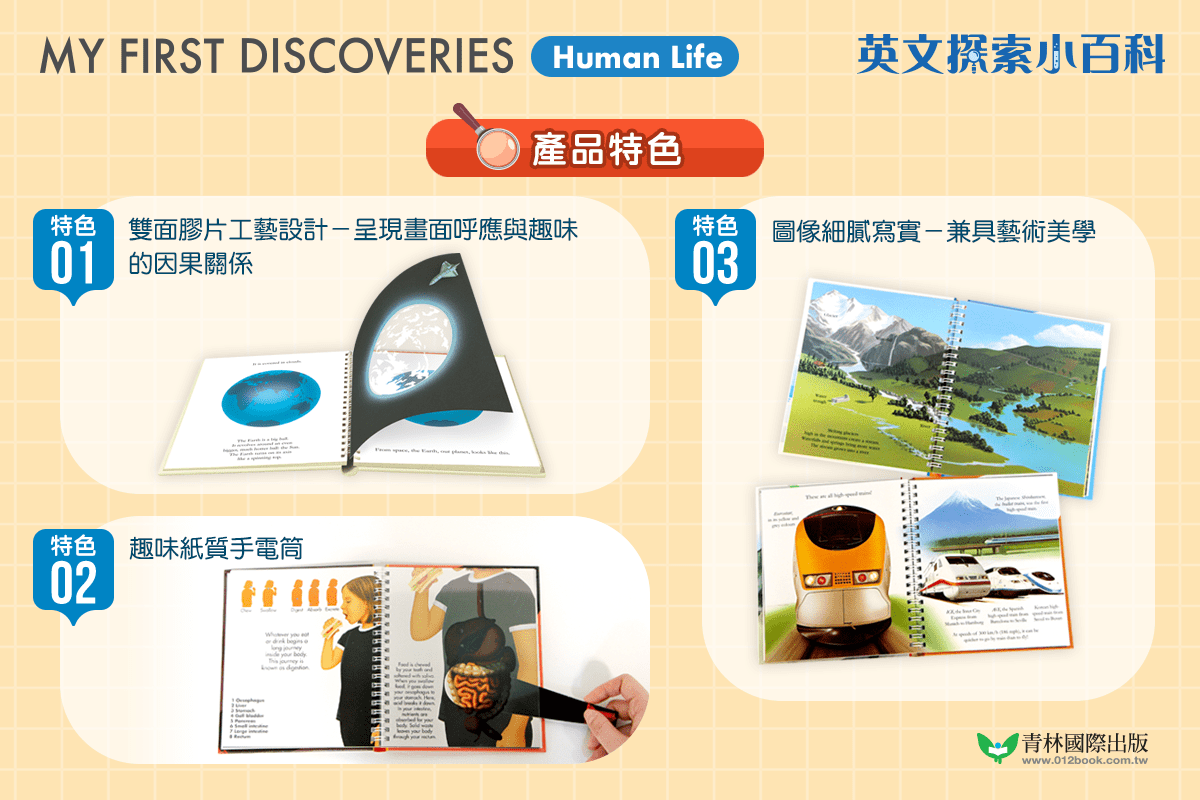 My First Discoveries 英文探索小百科 第一輯 : 人類的生活