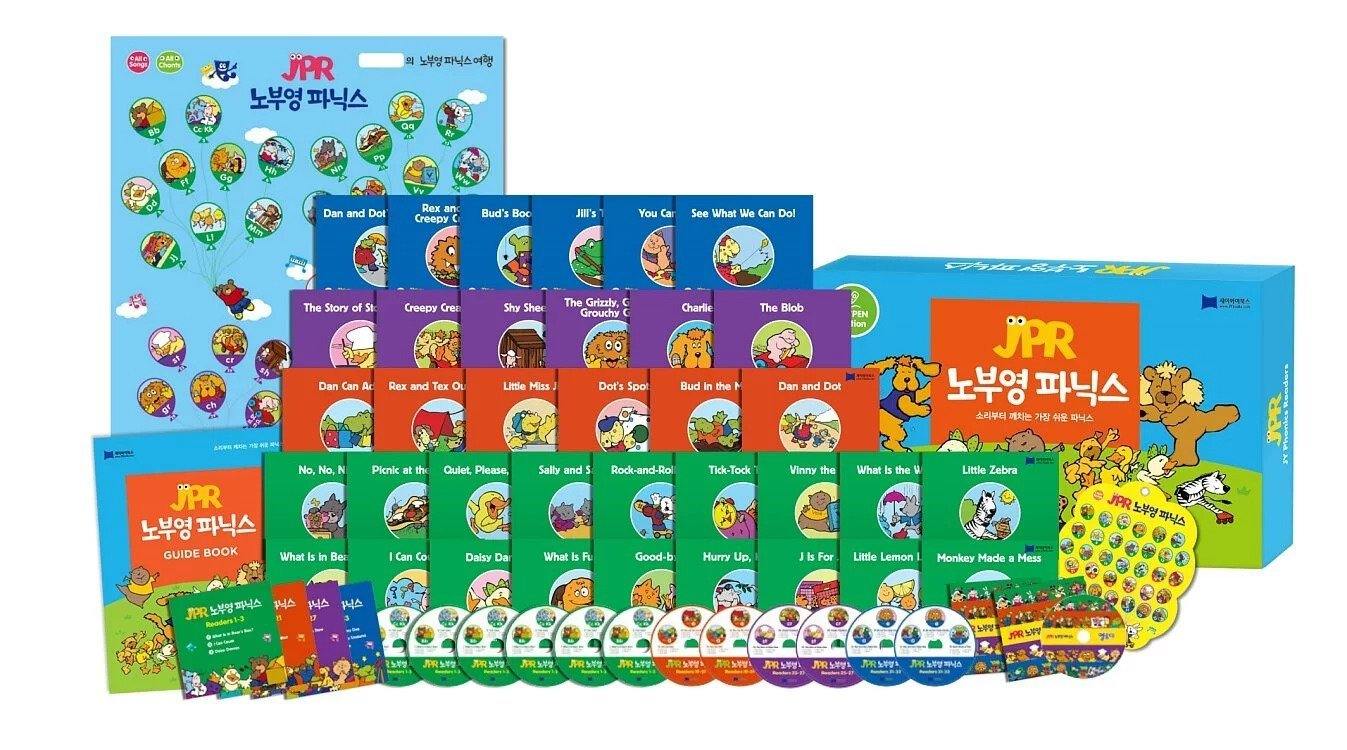 JY Phonics Readers 自然發音點讀教材 + 帶動唱 DVD