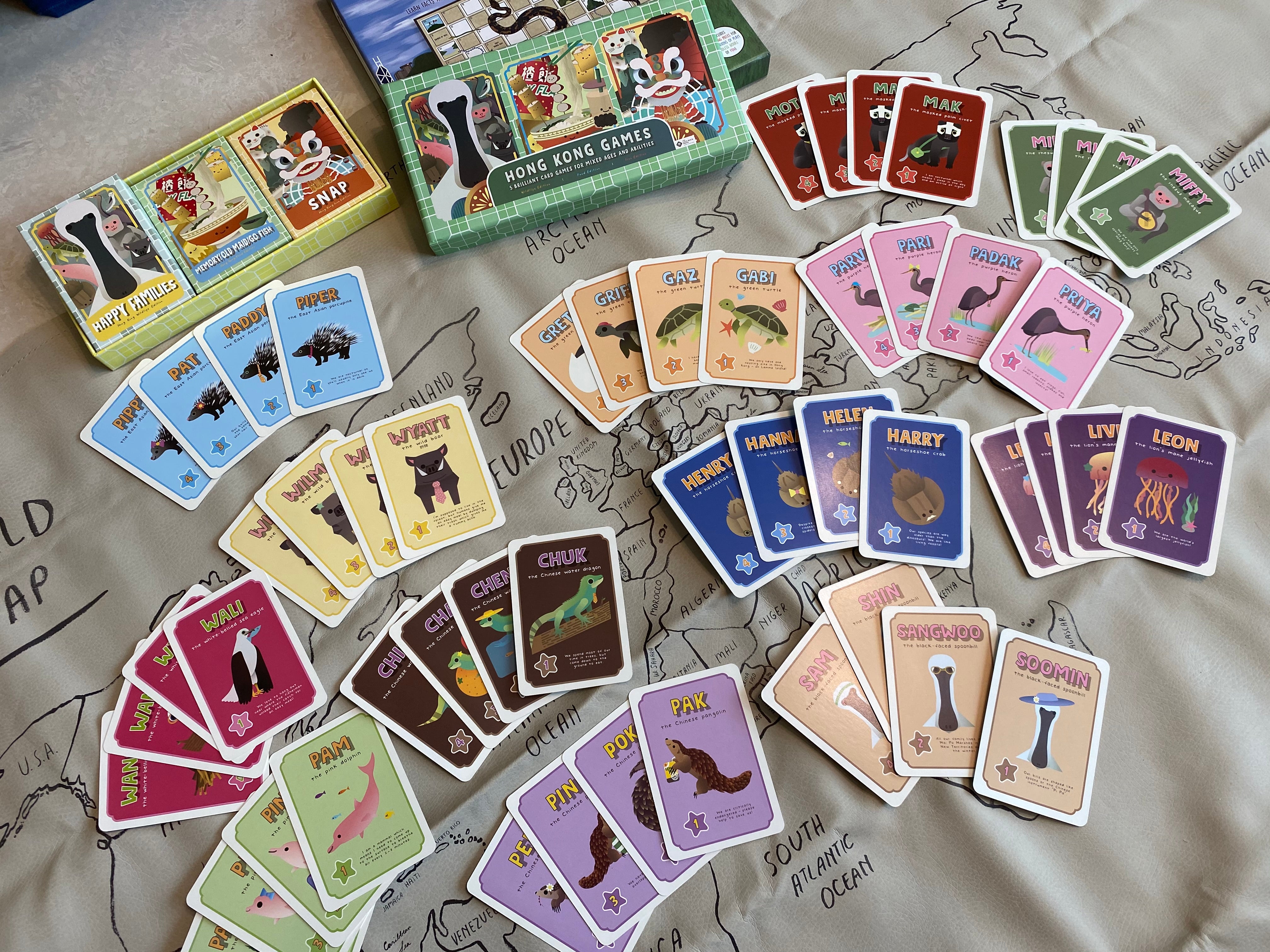 HONG KONG 5 IN 1 CARD GAMES – Mr Little Feet 小腳先生一步步