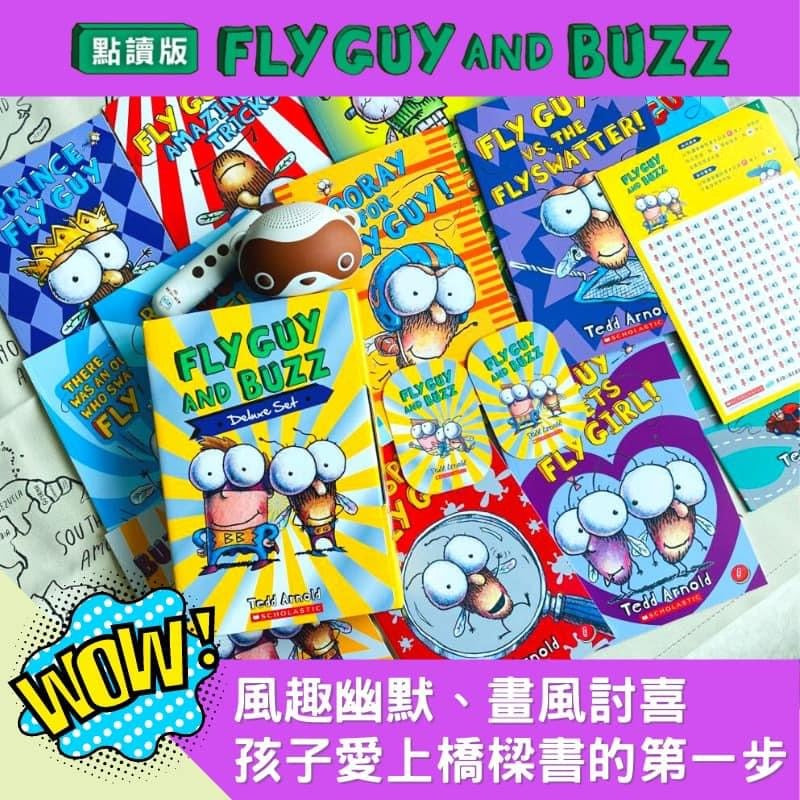 Fly Guy Presents 兒童科普點讀套書 + Fly Guy and Buzz 英文閱讀橋梁書