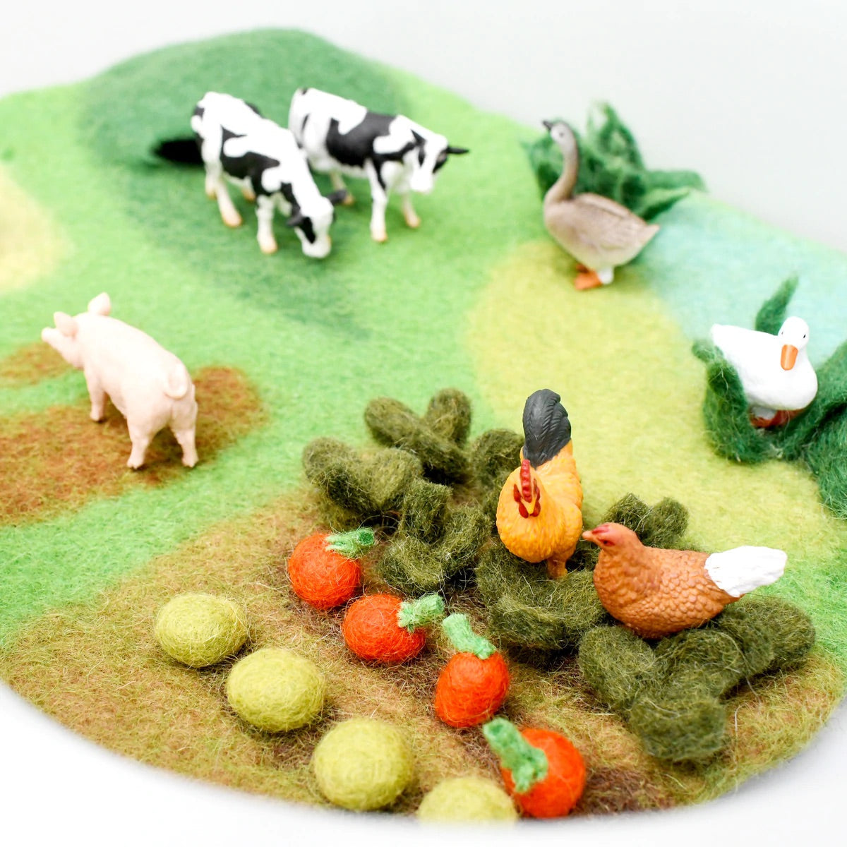 (Large) Farm Play Mat Playscape 農場主題遊戲地墊