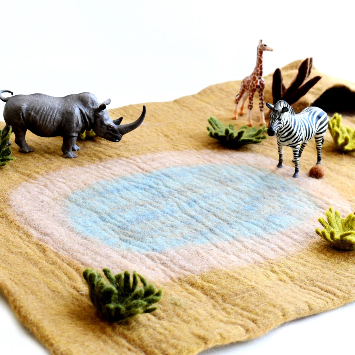 (Large) Safari Play Mat Playscape 大草原主題遊戲墊