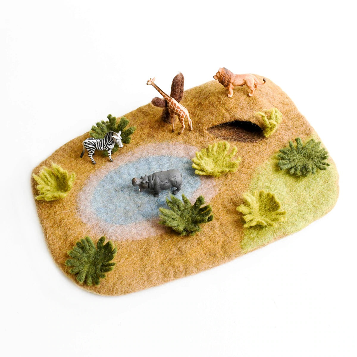(Large) Safari Play Mat Playscape 大草原主題遊戲墊