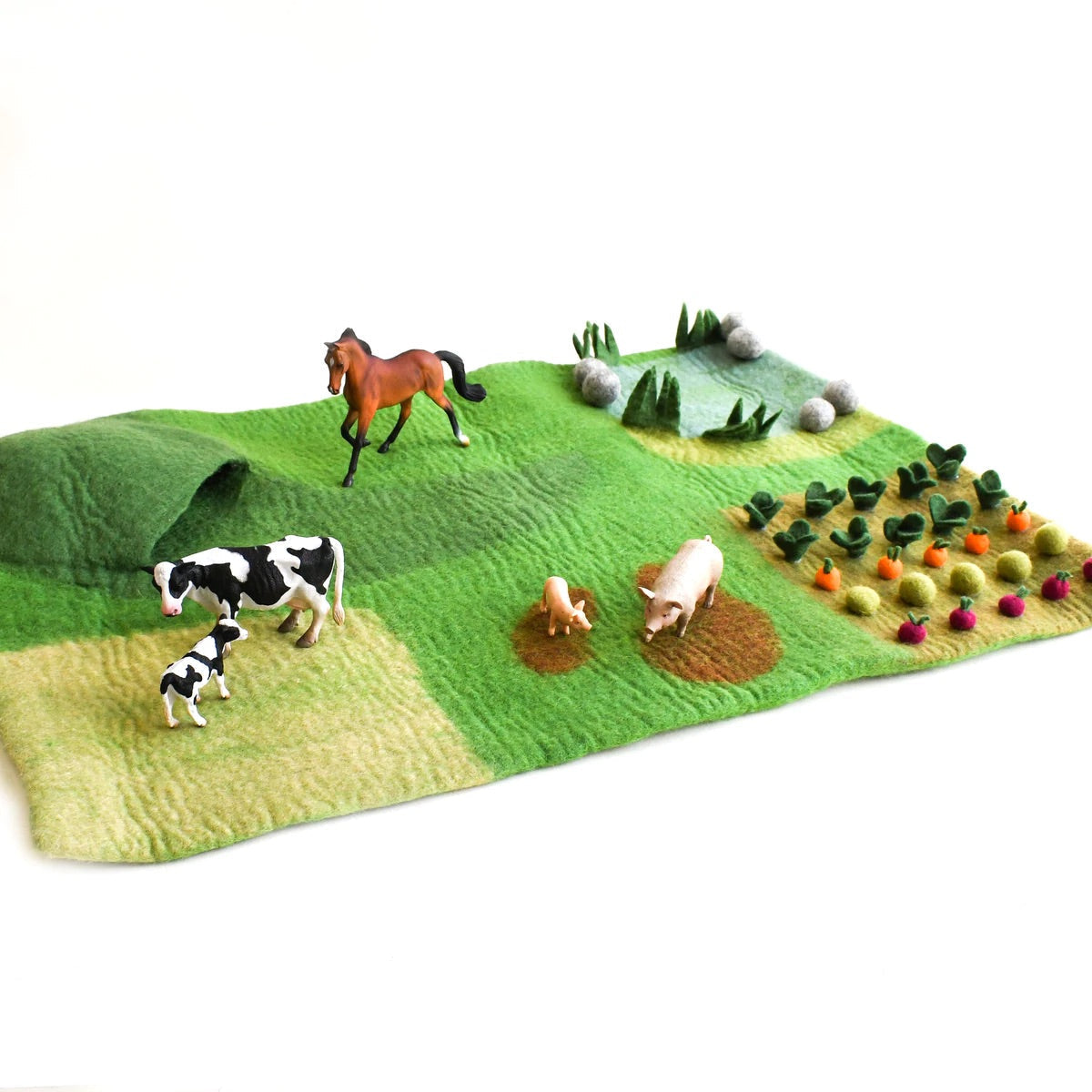 (Large) Farm Play Mat Playscape 農場主題遊戲地墊