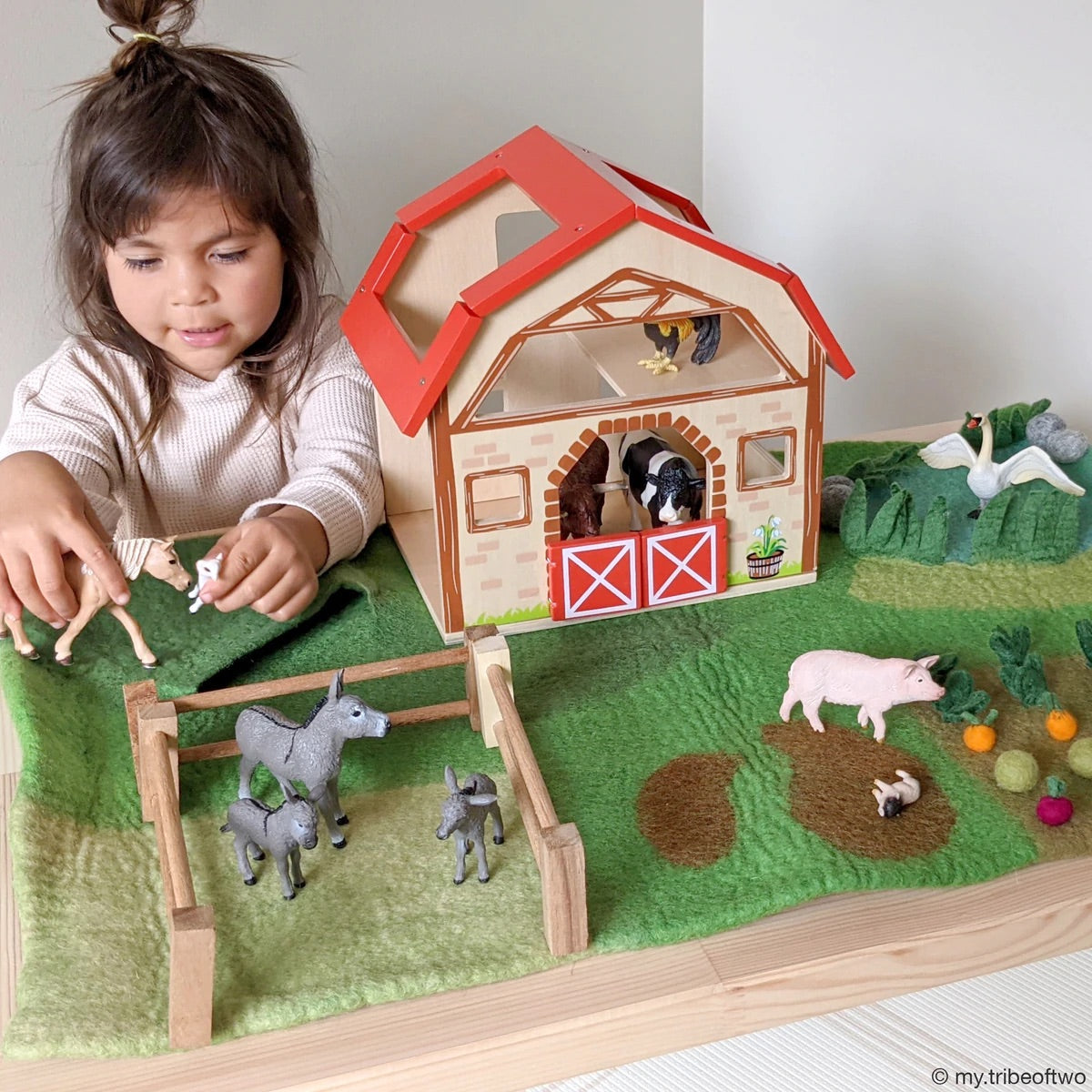 Farm Play Mat Playscape 農場主題遊戲地墊