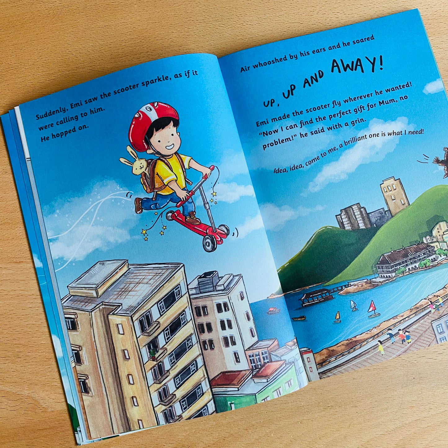 Emi Takes Hong Kong - A Kid's Story Travel Guide