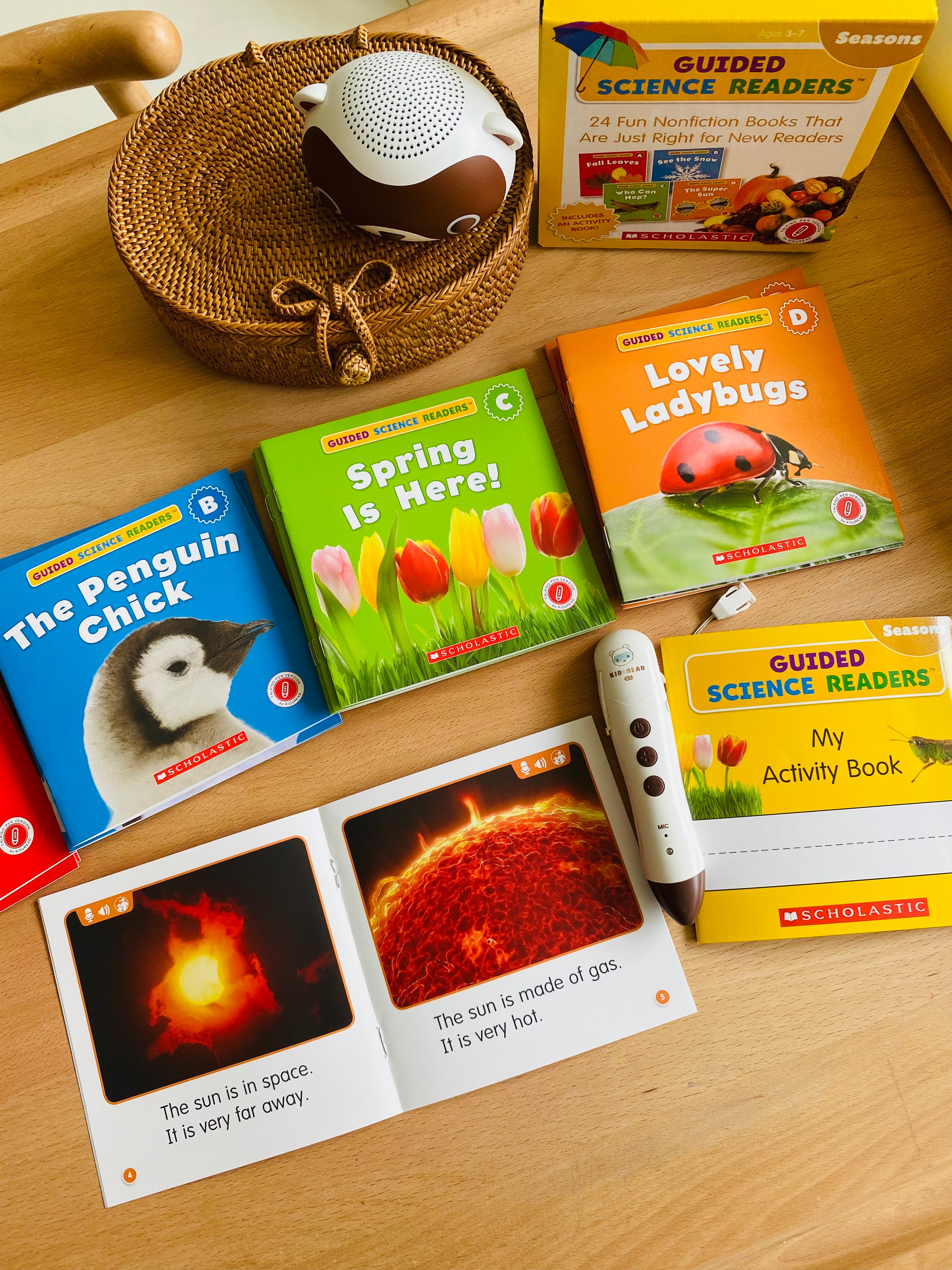 Guided Science Readers 英文分階讀本- 4 Seasons 季節– Mr Little 