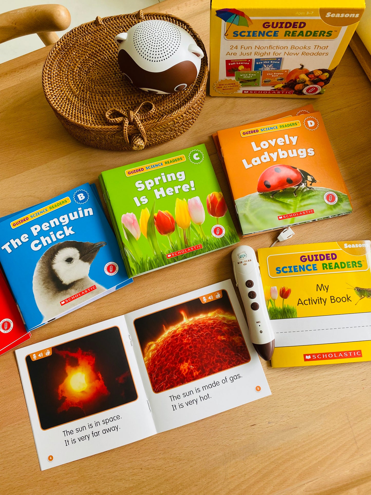 Guided Science Readers 英文分階讀本 - 4 Seasons 季節