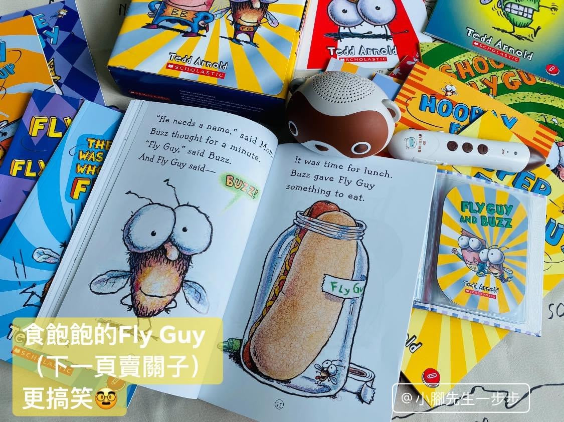 Fly Guy Presents 兒童科普點讀套書 + Fly Guy and Buzz 英文閱讀橋梁書