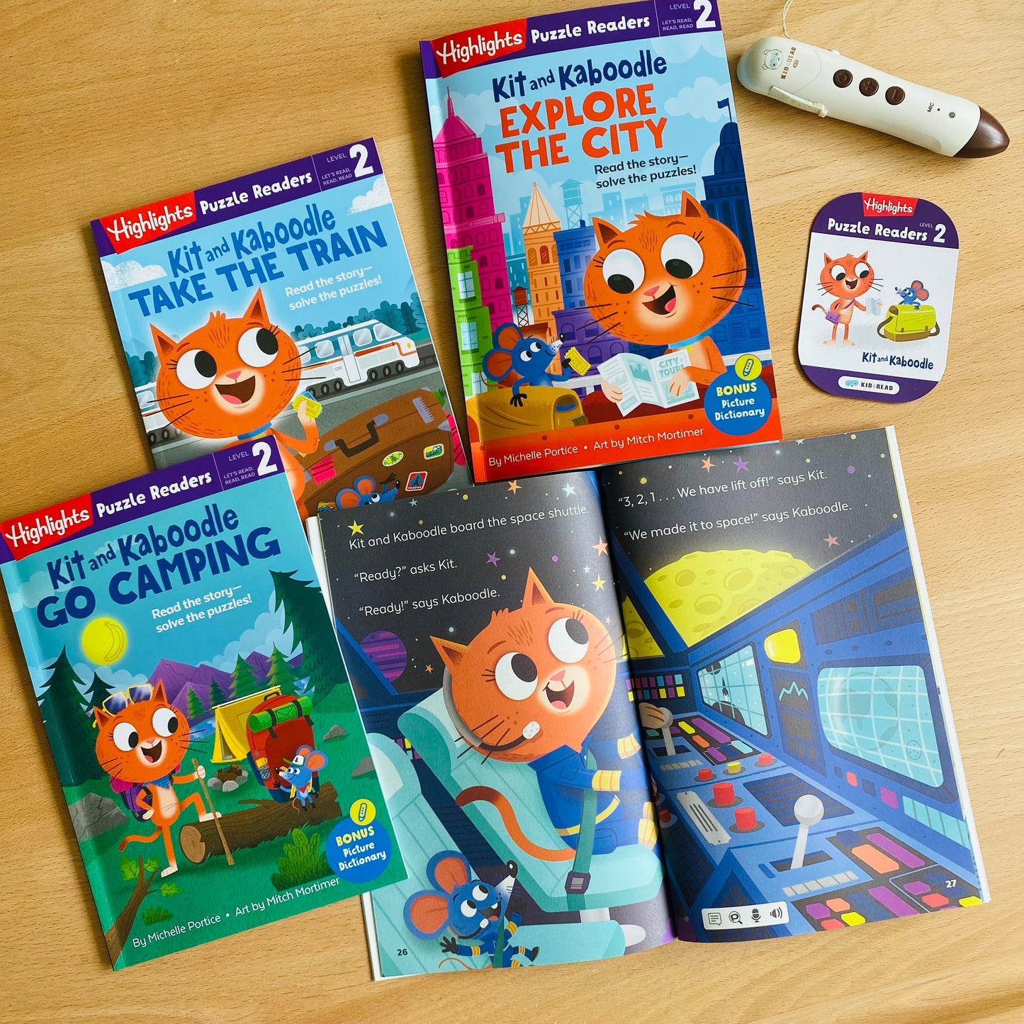 Level 2 : Highlights Puzzle Readers Kit and Kaboodle 系列